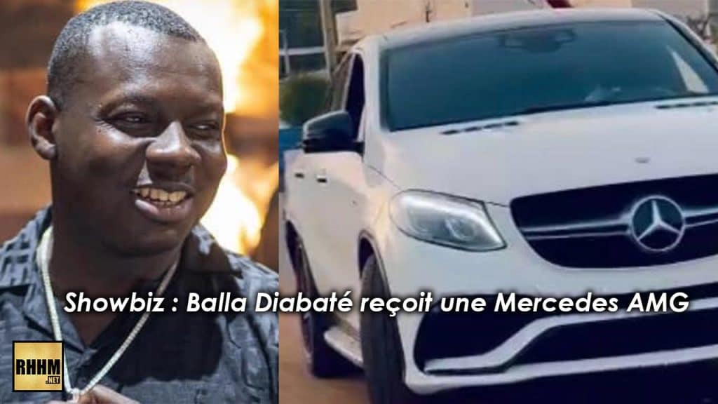 Showbiz : Balla Diabaté reçoit une Mercedes AMG