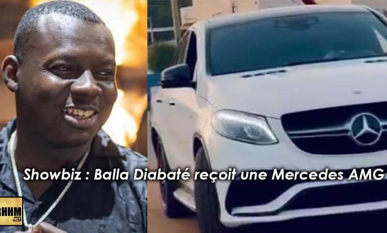 Showbiz : Balla Diabaté reçoit une Mercedes AMG